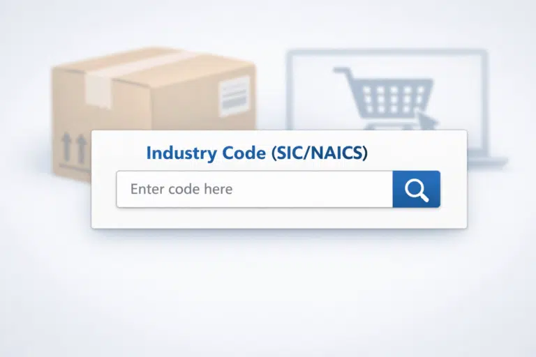 Need a SIC code for an Amazon FBA business? See common US SIC options, learn SIC vs NAICS, and follow a step-by-step chooser based on your activity.