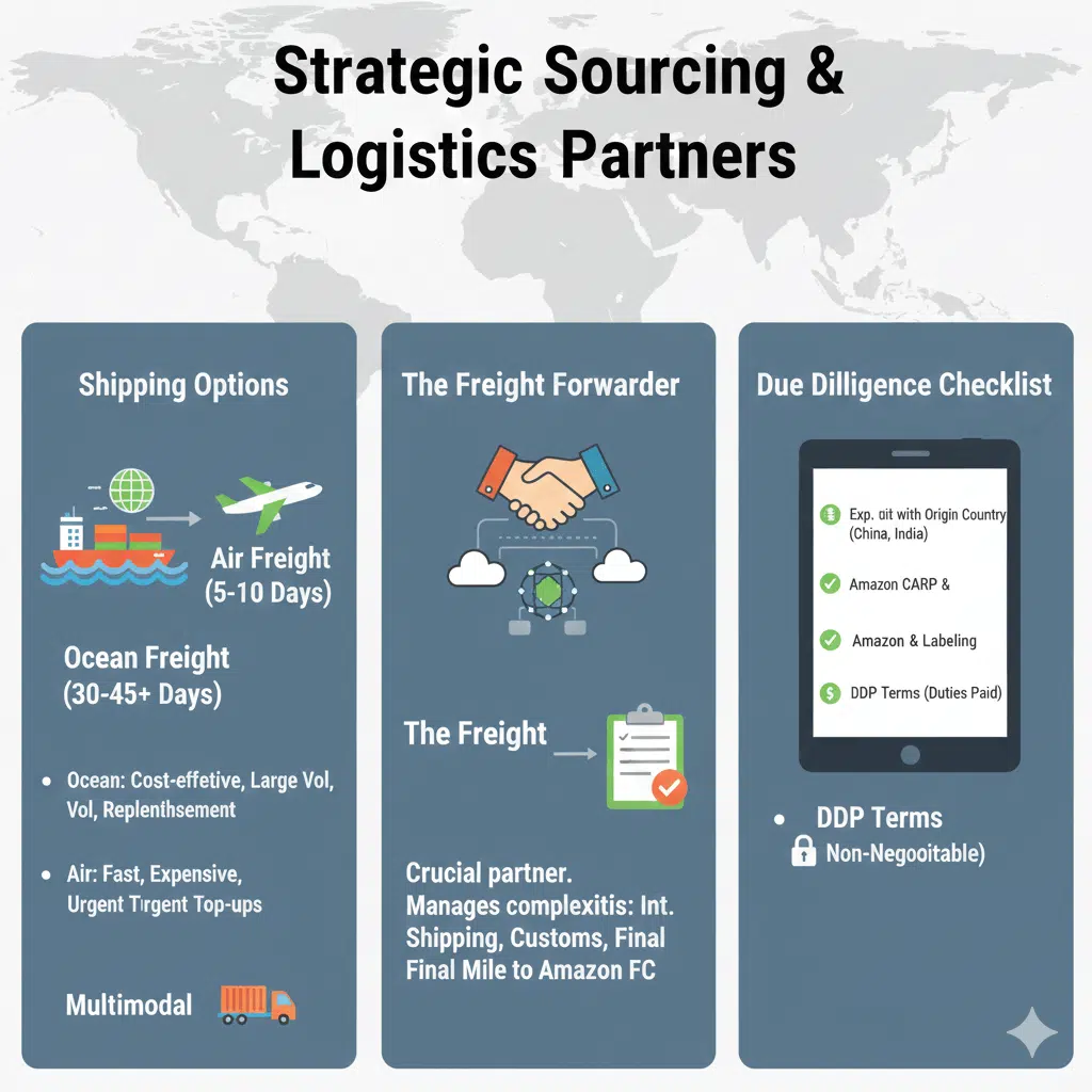 Strategic Sourcing and Vetting Logistics Partners