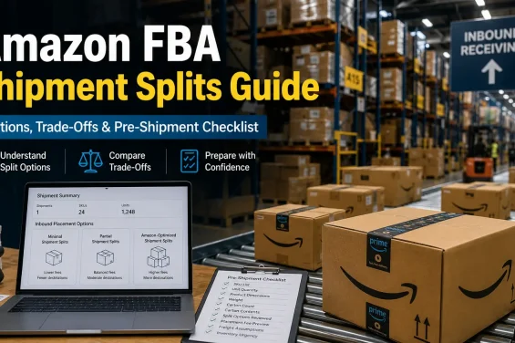 Amazon FBA Shipment Splits Guide: Options and Checklist